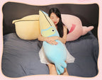 Cartoon Flamingo Parrot Plush Toy and Pillow Doll