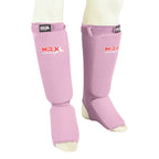 MRX BOXING & FITNESS Muay Thai Shin Guards Kick Boxing Leg & Foot Protector Pad MMA Shin Guard Extra Padding for Men or Women - SJB-DIAMOND ELITES