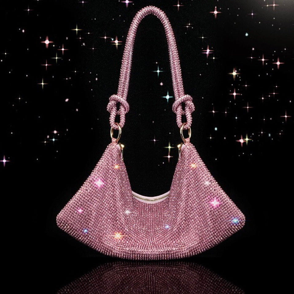 Shoulder bag evening purse hobo - SJB-DIAMOND ELITES