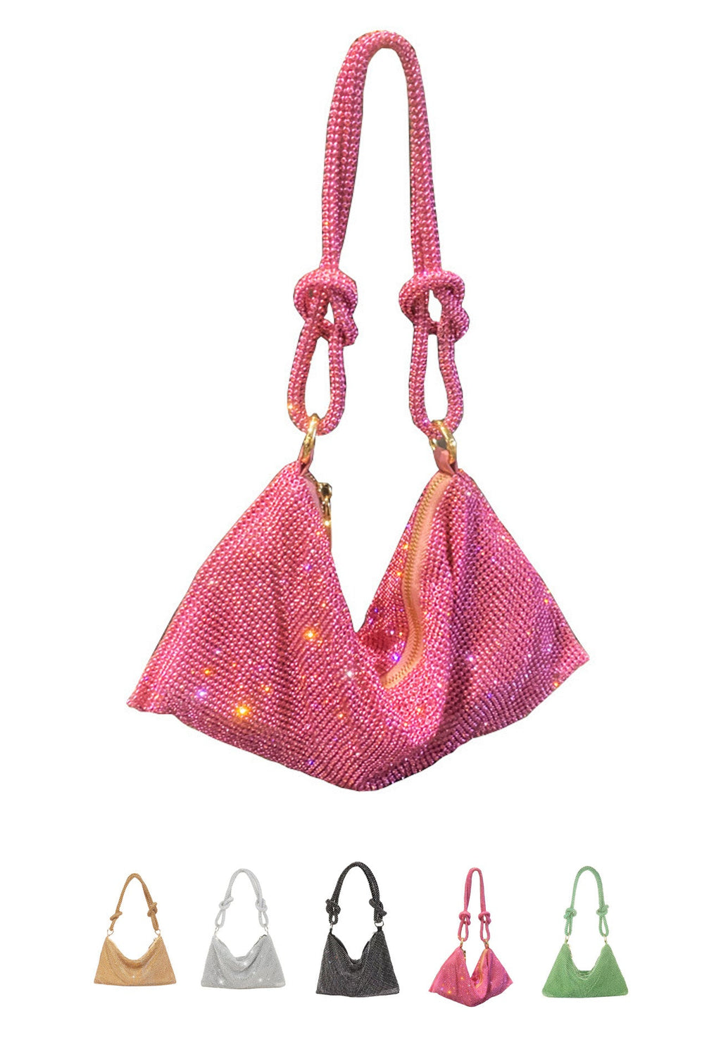 Shoulder bag evening purse hobo - SJB-DIAMOND ELITES