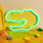 Dinosaur Shaped LED Neon Sign for Home Decor Lootquake LLC
