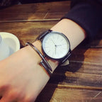 Vintage Leather Korean Style Quartz Couple Watches