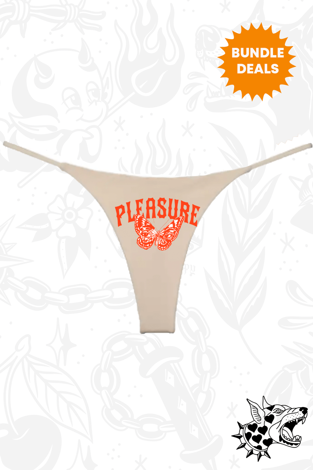 Pleasure Thong Thrash Happy
