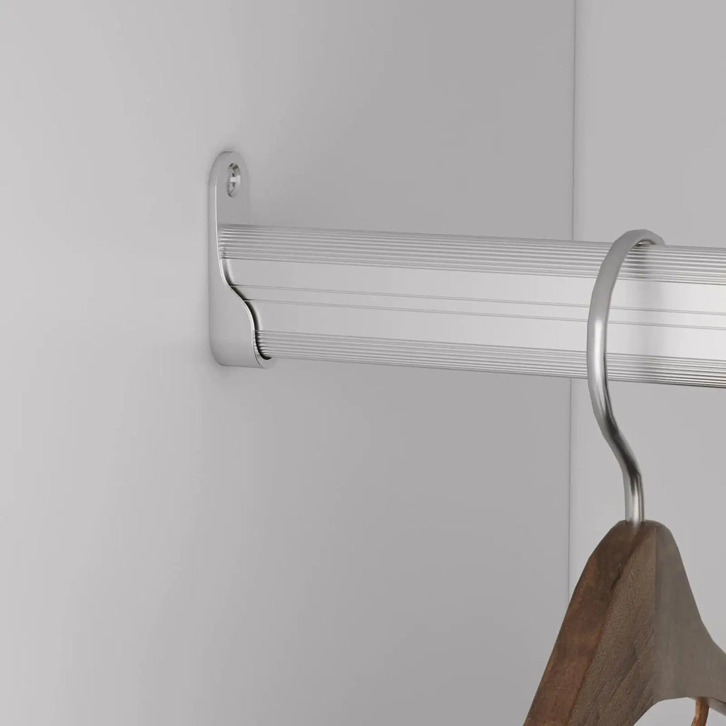C2 Closet Shelves for bathroom,Wooden Closet System Modular With 2 Doors Shelves Wall Mount Organizer Modern Shelving for Walk in Closet Organization Bedroom Built in Clothes Storage 31.49''W x 16.04''D x 31.49''H Pi-Mart