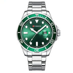 Men's large dial calendar watch Pi-Mart
