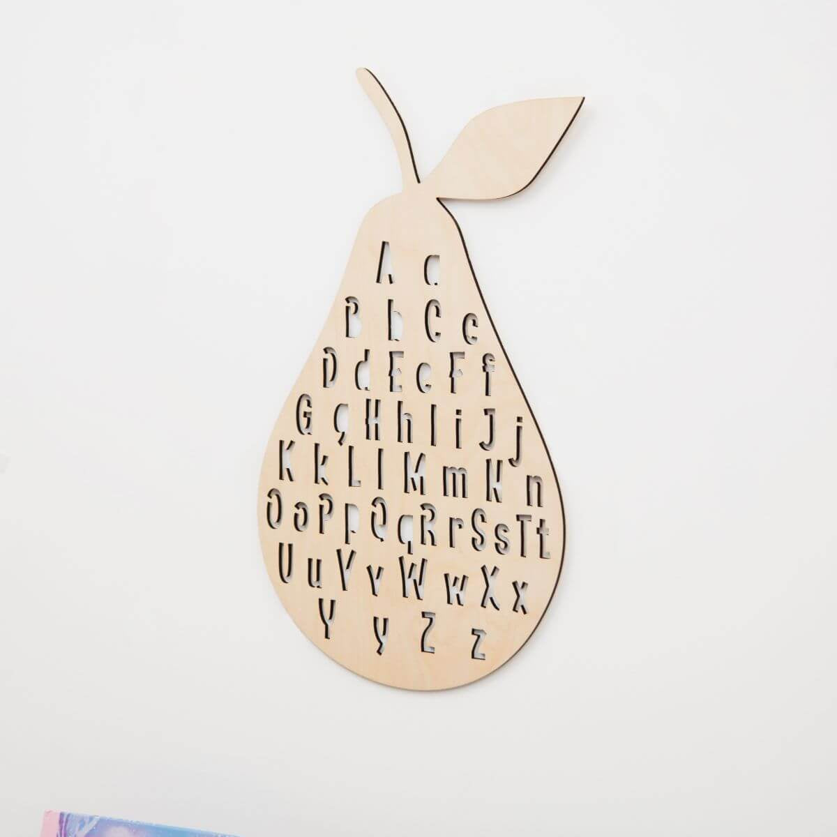 Alphabet Pear Wall Decor - SJB-DIAMOND ELITES