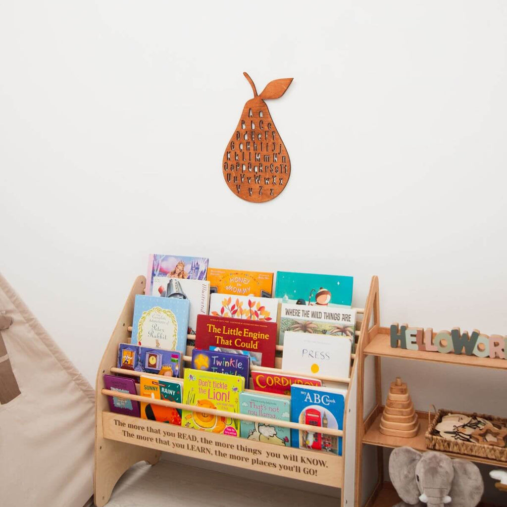 Alphabet Pear Wall Decor - SJB-DIAMOND ELITES