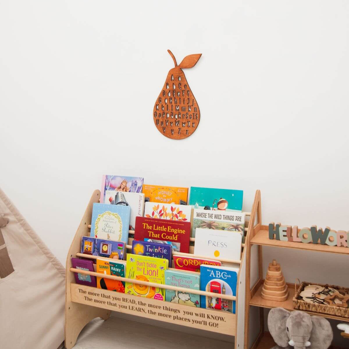 Alphabet Pear Wall Decor - SJB-DIAMOND ELITES