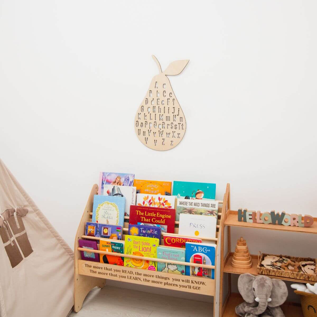 Alphabet Pear Wall Decor - SJB-DIAMOND ELITES