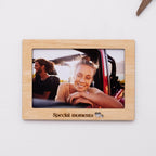 Set of 9 Wooden Photo Frames Enjoy The Wood