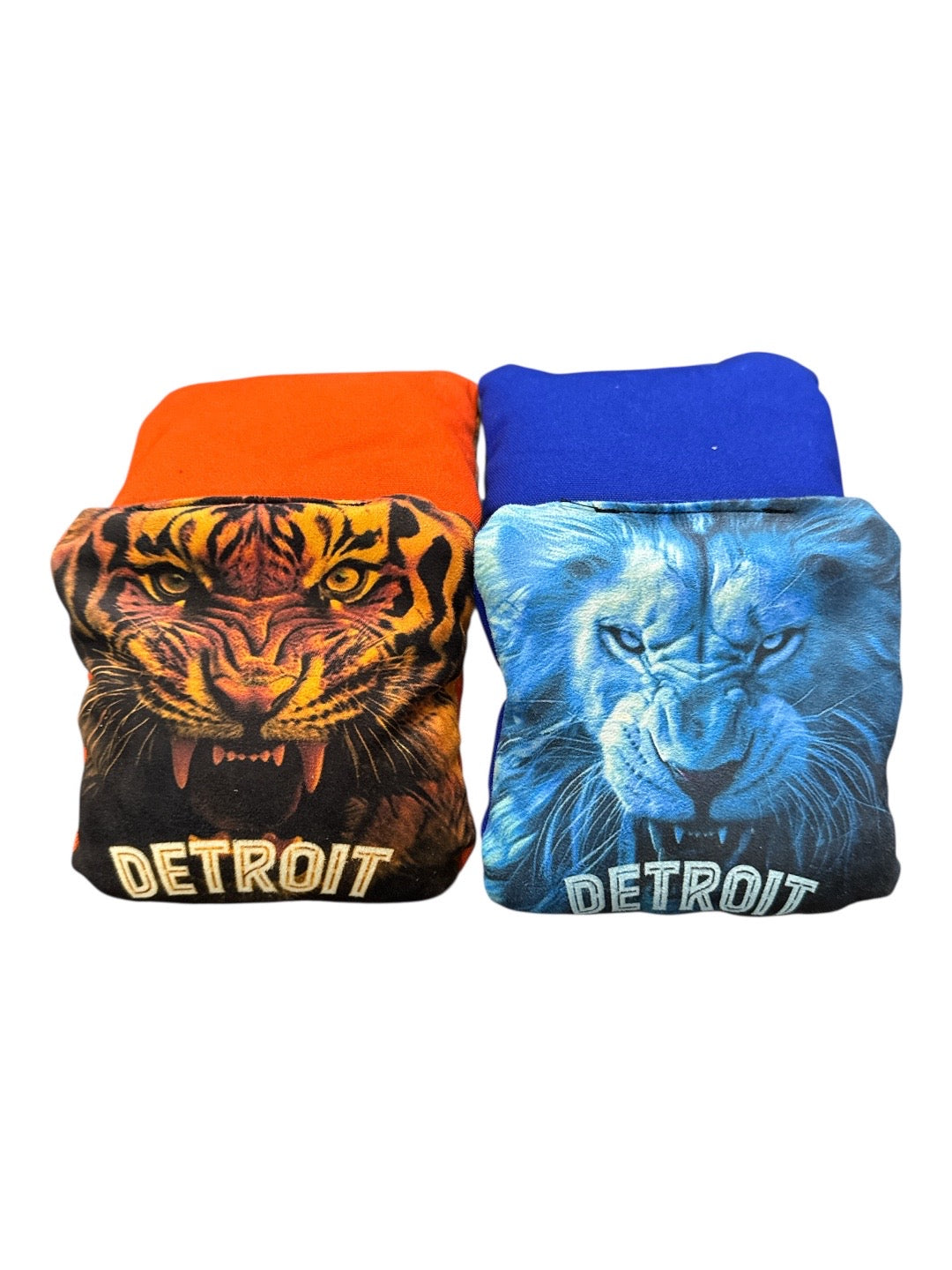 Detroit Football Baseball Team All Weather Slick and Stick CORNHOLE Bags - SJB-DIAMOND ELITES