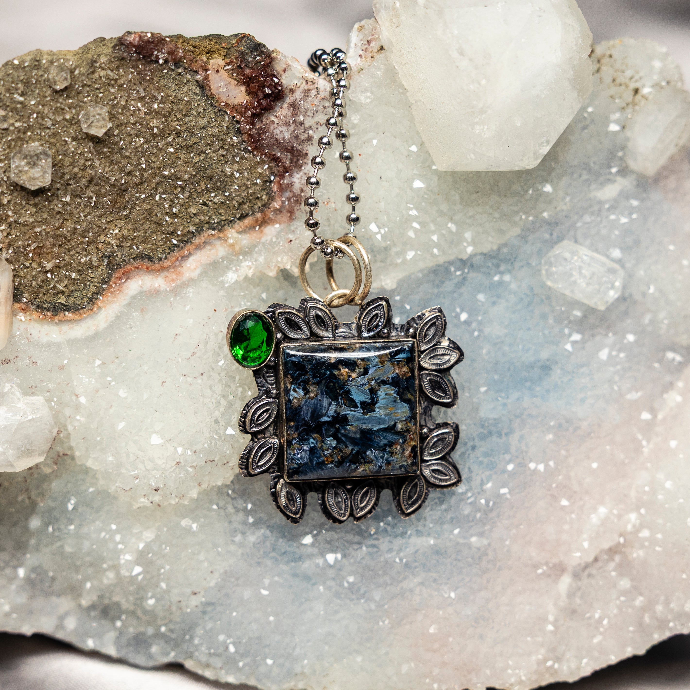 Pietersite On 925 Silver Pendant - SJB-DIAMOND ELITES