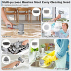 Rechargeable Electric Cordless Cleaning Brush Pi-Mart