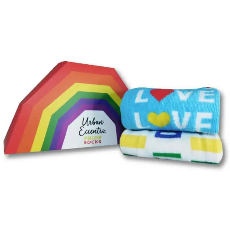 Pride Rainbow Socks Gift Set Lootquake LLC