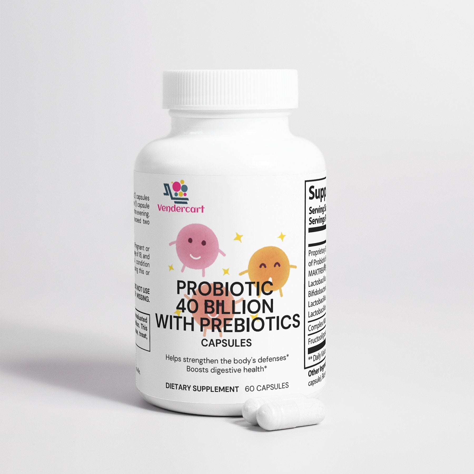 Probiotic 40 Billion with Prebiotics THRIXINE
