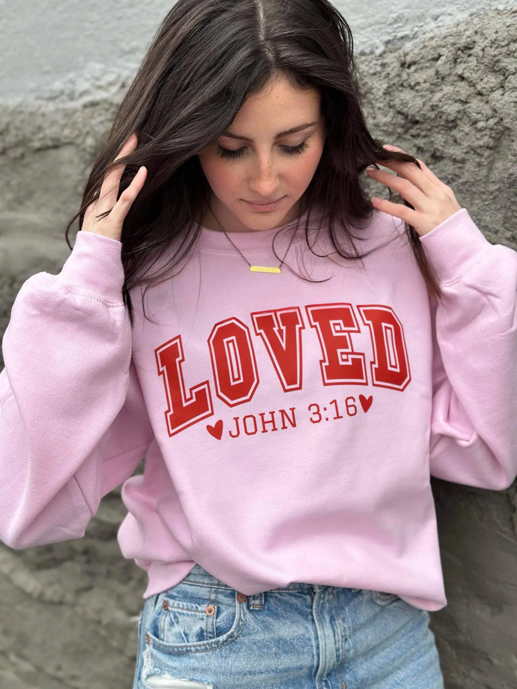 Loved Sweatshirt Pi-Mart