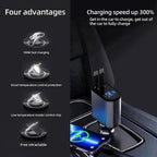 Retractable Car Charger Pi-Mart