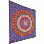 Botanical Garden Full Size Floral Tapestry Wall Art BandsCo Straps