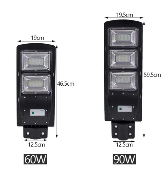 Solar Powered Sensor Outdoor Street light Pi-Mart