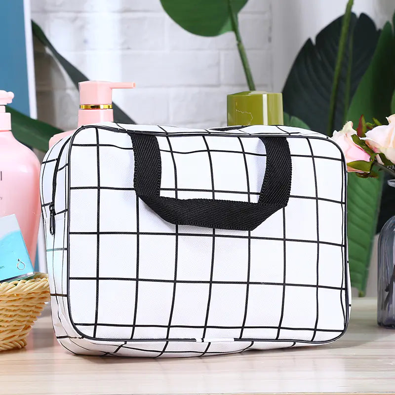 Travel Cosmetic Bag for Daily Essentials and Toiletries Pi-Mart