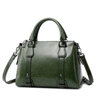 Fashionable Cowhide Leather Shoulder Handbags for Women