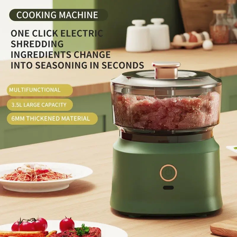 Automatic Electric Garlic Press Pi-Mart