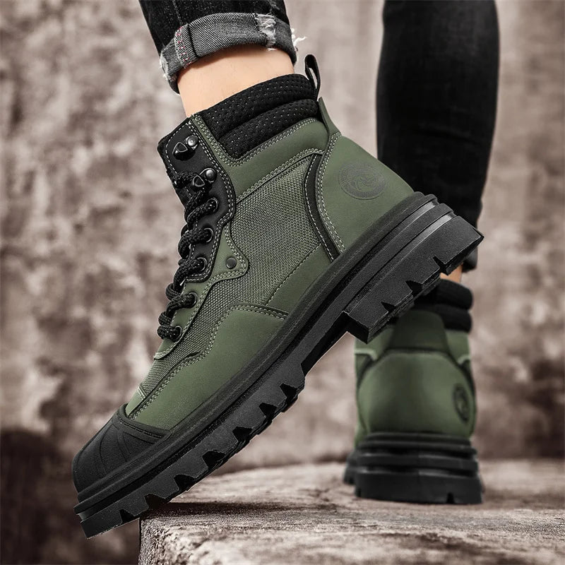 CYYTL Mens Boots Winter Shoes Pi-Mart