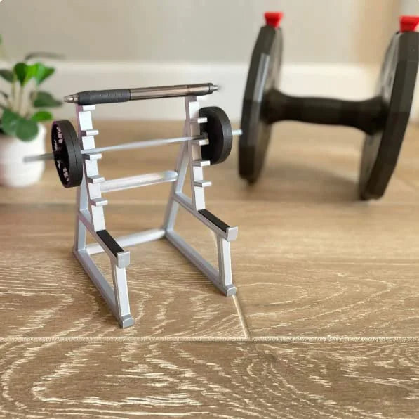 Barbell Pen Holder Pi-Mart