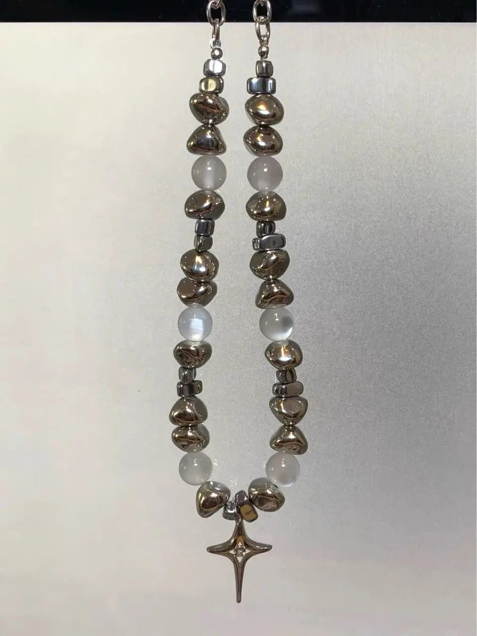 Punk Cross Star Pendant Necklaces Lootquake LLC