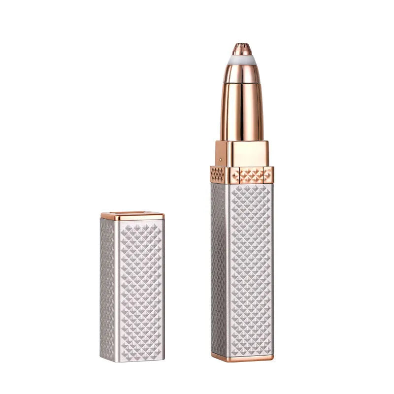 USB Rechargeable Lipstick Shaver 2 in 1 Ladies Eyebrow Trimmer Pi-Mart