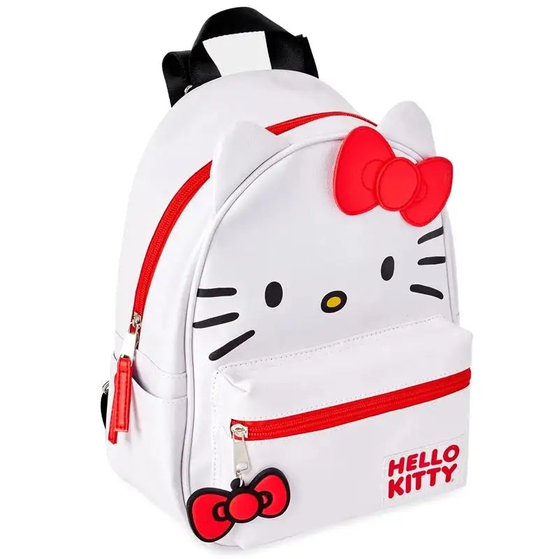 Red White Bow Backpack Bag Pi-Mart