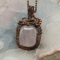 Quartz Wire Wrap Crystal Pendant - Master Healer - SJB-DIAMOND ELITES