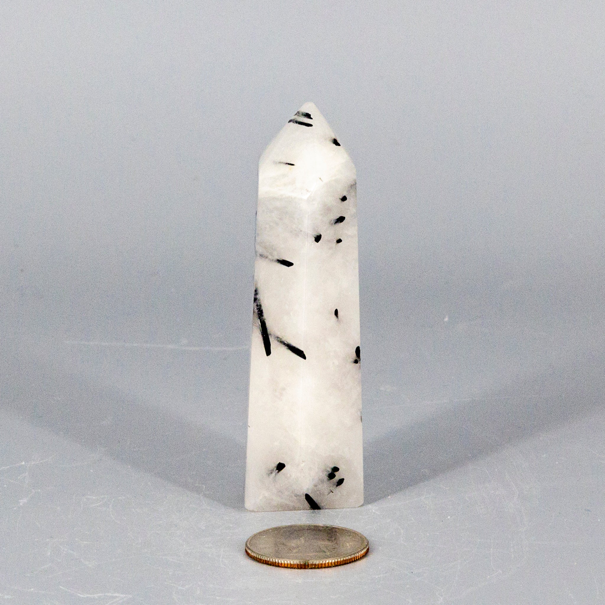 Quartz w/t Black Tourmaline Tower