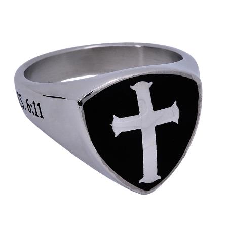 R2 Shield Cross Ring KingdomWear