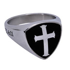 R2 Shield Cross Ring KingdomWear