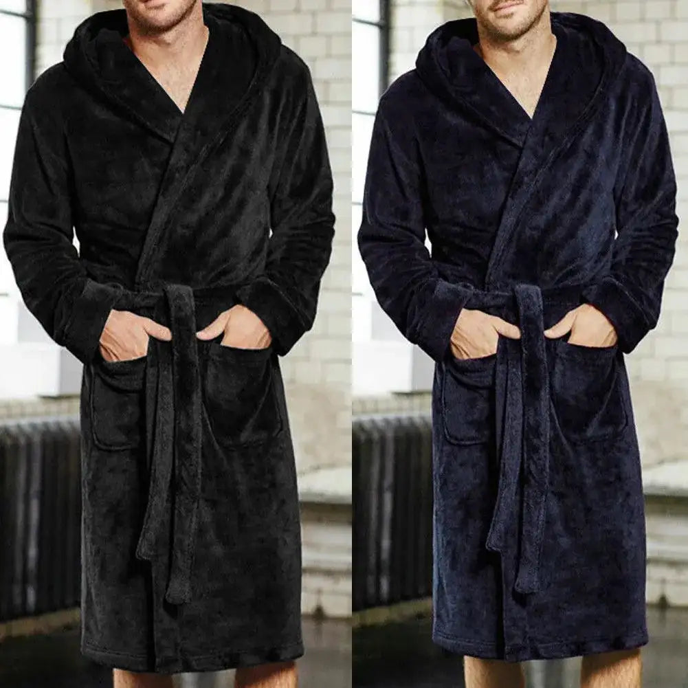 Mens Bathrobe Pi-Mart