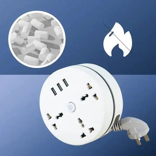 Universal Power Strip Extension Cord Pi-Mart