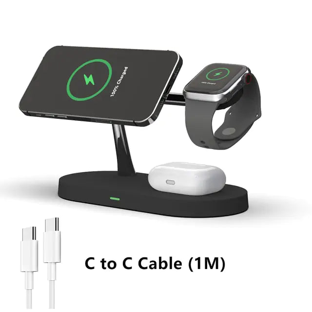3-in-1 Wireless Magsafe Charger Stand Pi-Mart