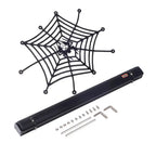 Toy Car Side Awning Rooftop Tent Luggage Roof Rack Net For 1/10 1/8 RC Crawler Car Traxxas TRX4 SCX10 TAMIYA ARRMA D90