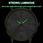 Leather Men Quartz Luxury Watches