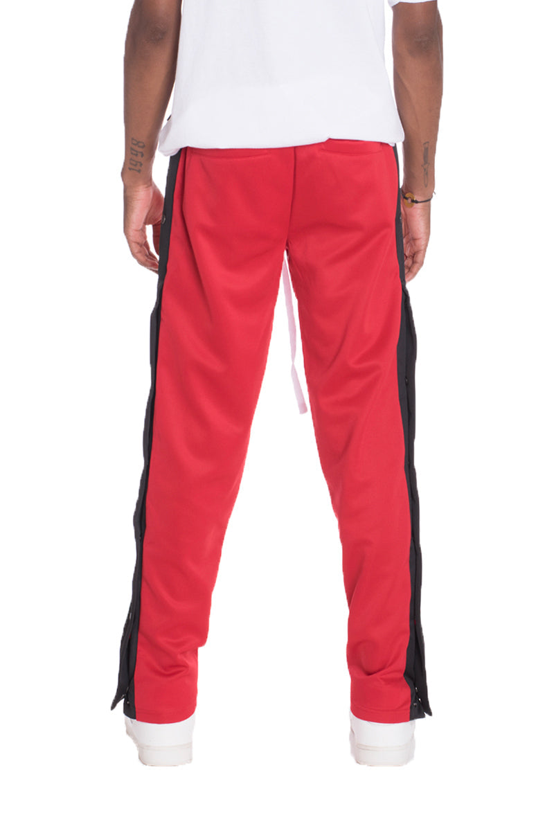 Snap Button Track Pants - SJB-DIAMOND ELITES