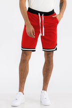 Mens Striped Basketball Active Jordan Shorts - SJB-DIAMOND ELITES