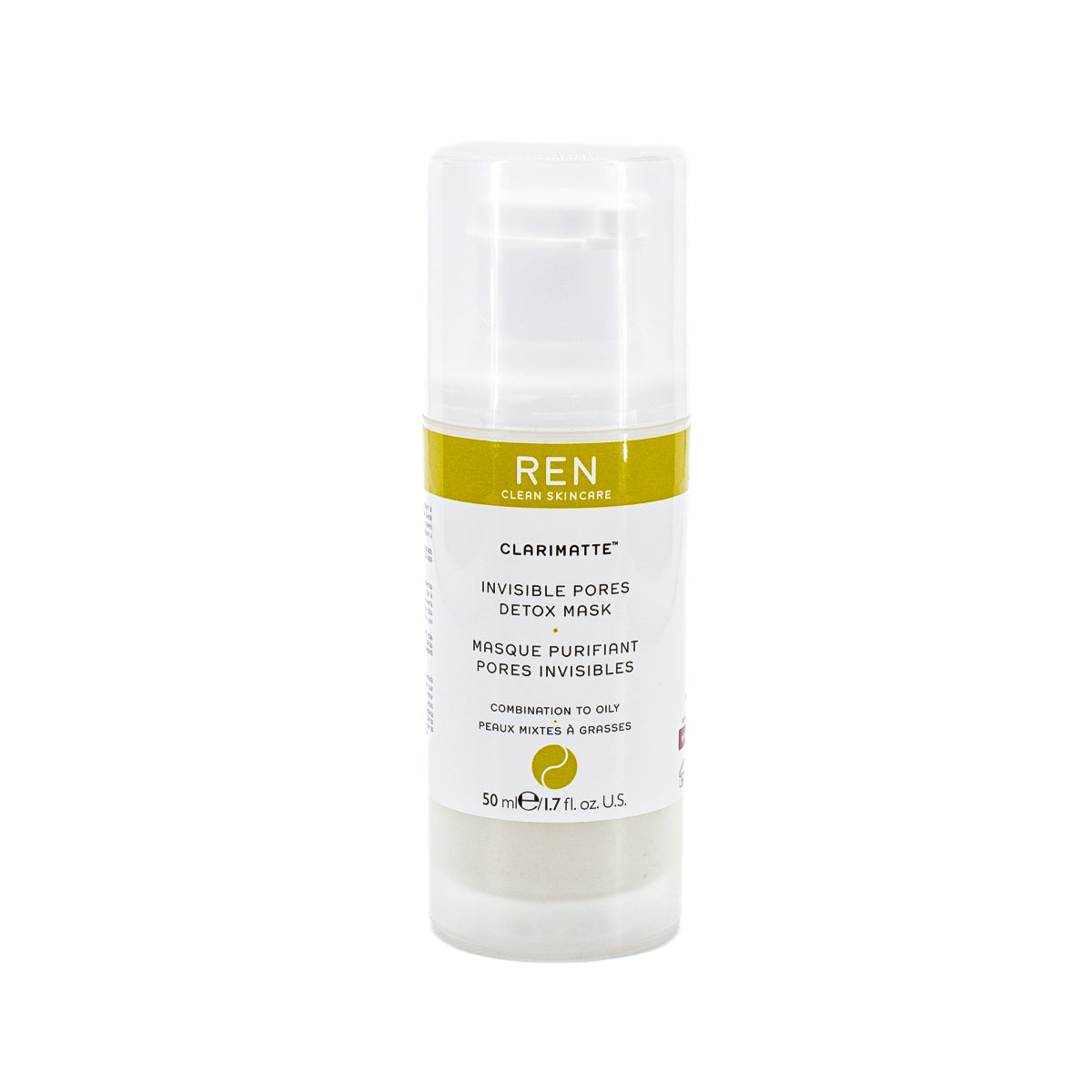 REN CLEAN SKINCARE Clarimatte Invisible Pores Detox Mask 1.7oz - New This is Beauty US