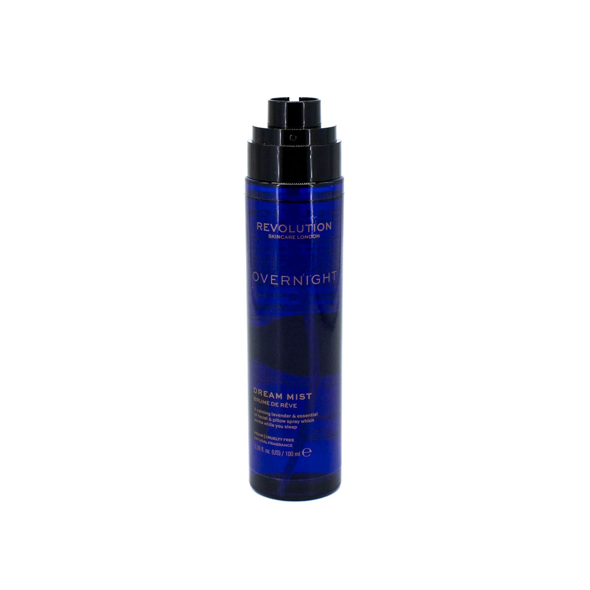REVOLUTION Overnight Calming Dream Mist 3.38oz - Missing Pump This is Beauty US