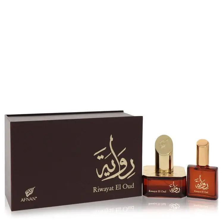Riwayat El Oud + Free .67 oz Travel By Afnan Perfume for Women Gamer Scents