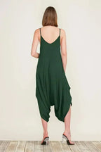 Harem Jumpsuit Romper – Chic & Versatile One-Piece | Breathable Rayon