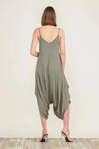 Harem Jumpsuit Romper – Chic & Versatile One-Piece | Breathable Rayon