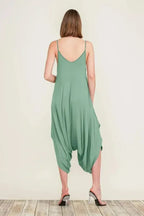 Harem Jumpsuit Romper – Chic & Versatile One-Piece | Breathable Rayon