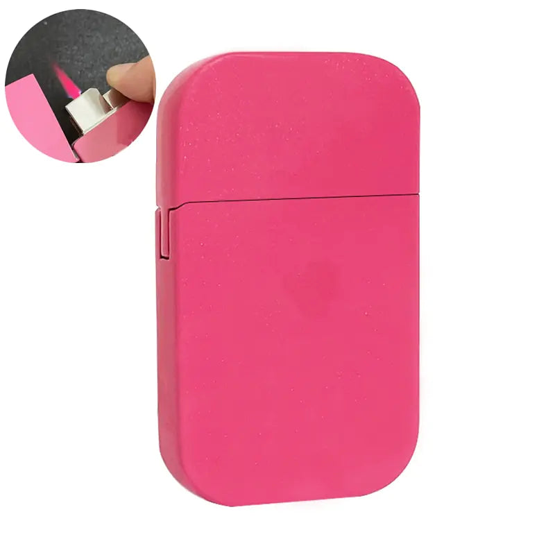 Windproof Pink Flame Lighter Pi-Mart
