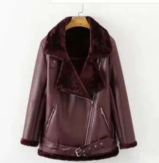Winter Women's European Style Plus Size Thick Jacket Pi-Mart